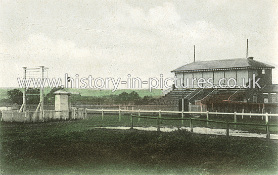 Grand Stand, The Racecourse, Galleywood, Essex. c.1905